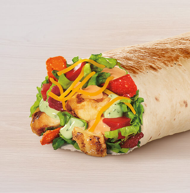 Order Chipotle Ranch Grilled Chicken Burrito food online from Taco Bell store, Proctorville on bringmethat.com