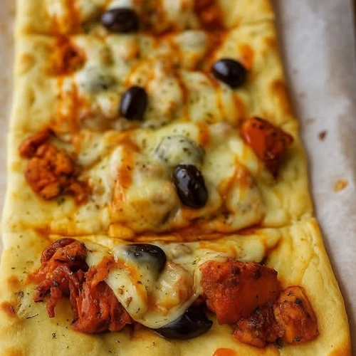 Spicy Chicken Flatbread from Kabob and More