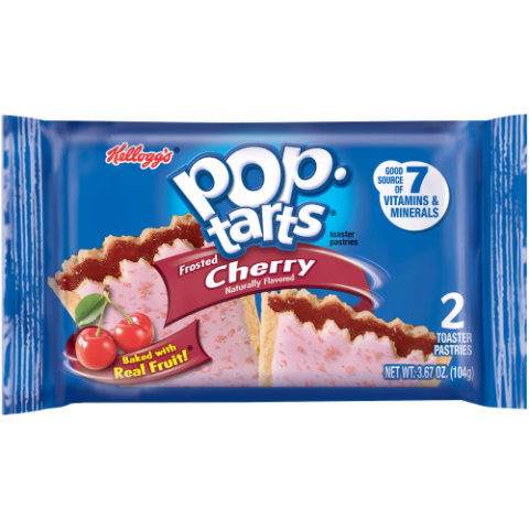 Order Kellogg's PopTart Frosted Cherry 3.67oz food online from 7-Eleven store, Willis on bringmethat.com