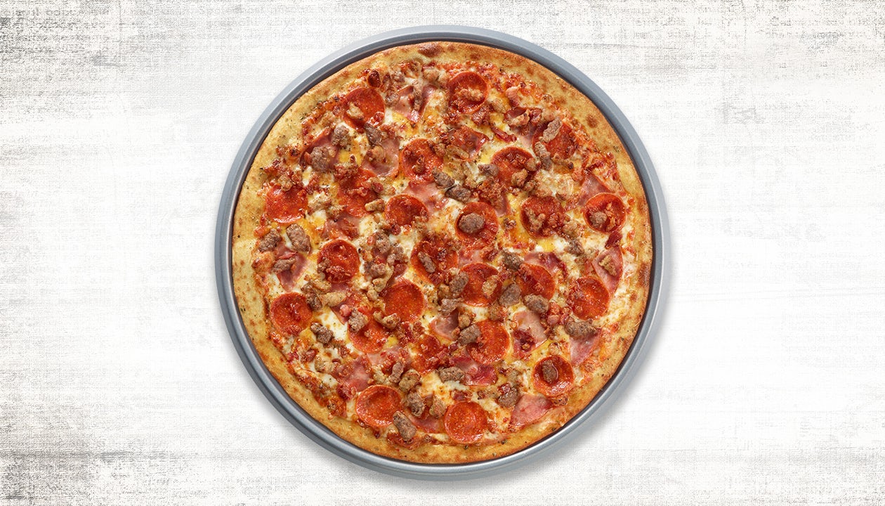 Order All-Meat Large 14” Specialty Pizza food online from Pasqually Pizza & Wings store, Altamonte Springs on bringmethat.com