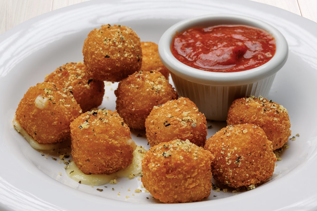 Order Fried Mozzarella Bites food online from Fazoli store, Atlanta on bringmethat.com