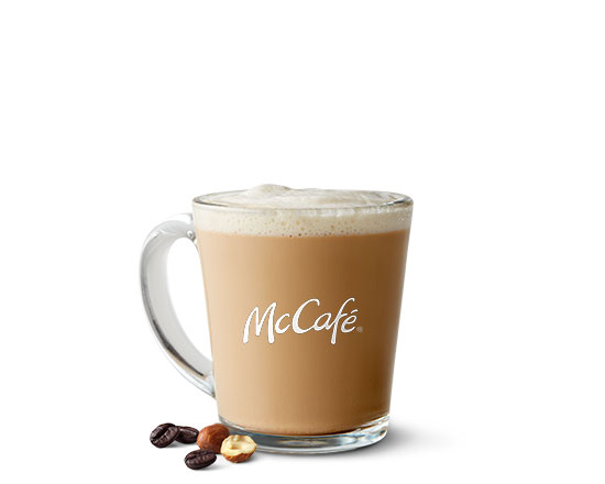 Order Hazelnut Latte food online from McDonald's store, Anchorage on bringmethat.com