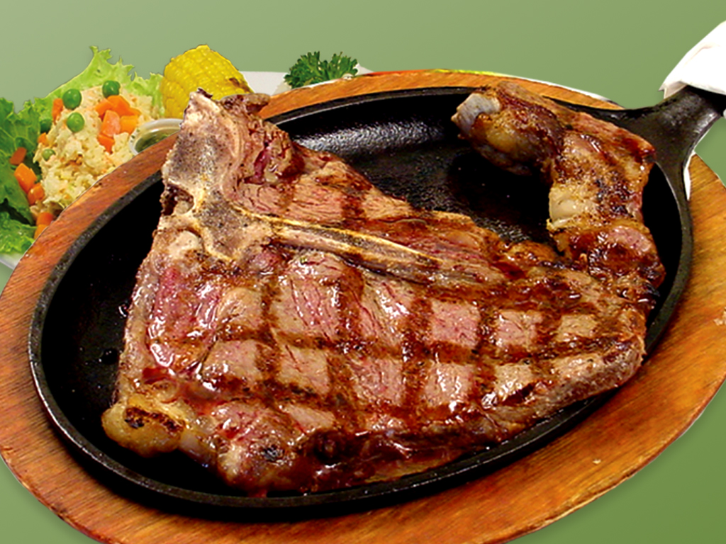 Order 34. T-Bone Steak Ensalada y Mazorca food online from Cositas Ricas Corp store, Queens on bringmethat.com