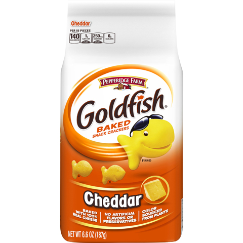 Order Pepperidge Goldfish Cheddar 6.6oz food online from Circle K And Liquors store, Fontana on bringmethat.com