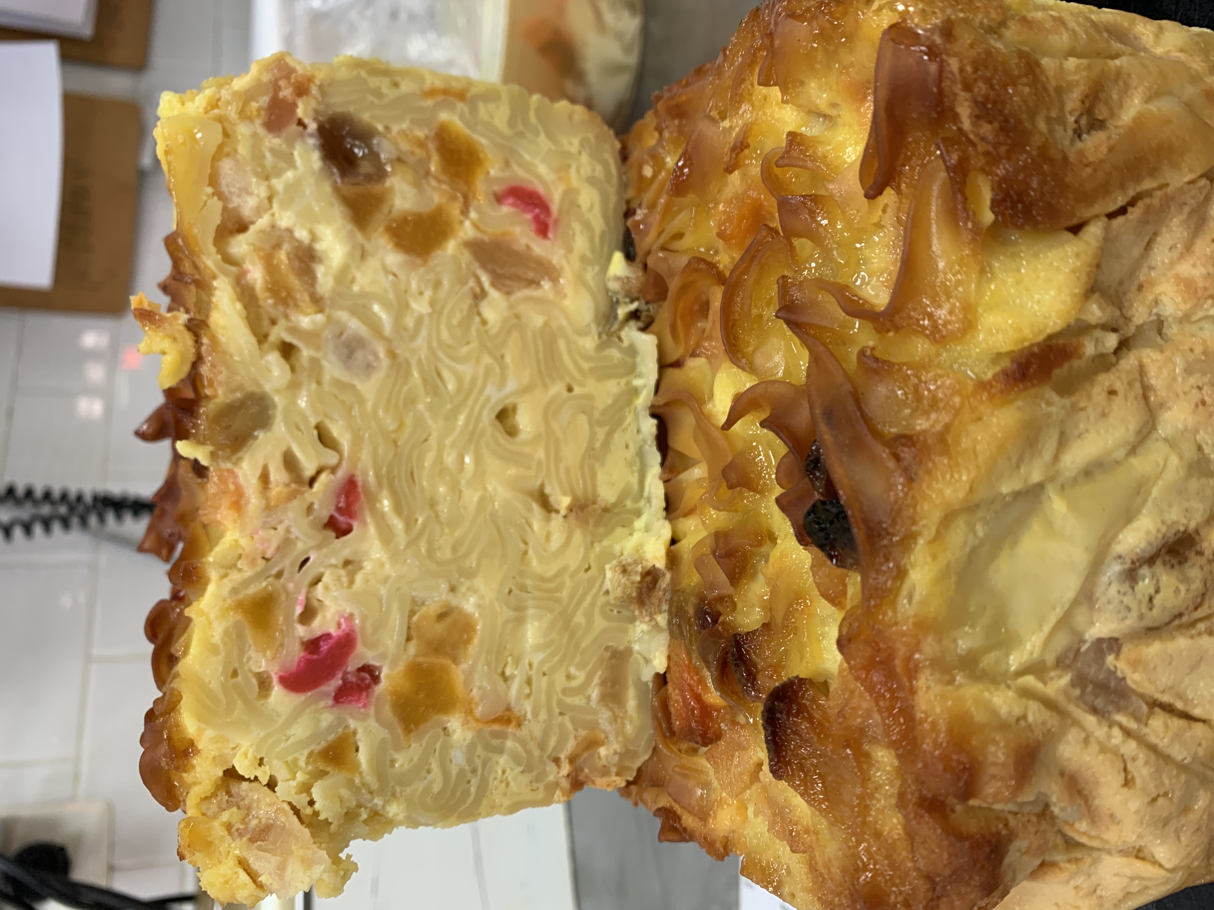 Order Fruit Kugel food online from The Kibitz Room store, Cherry Hill on bringmethat.com
