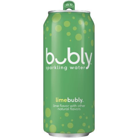 Order bubly Sparkling Water Lime 16oz Can food online from 7-Eleven store, Natick on bringmethat.com