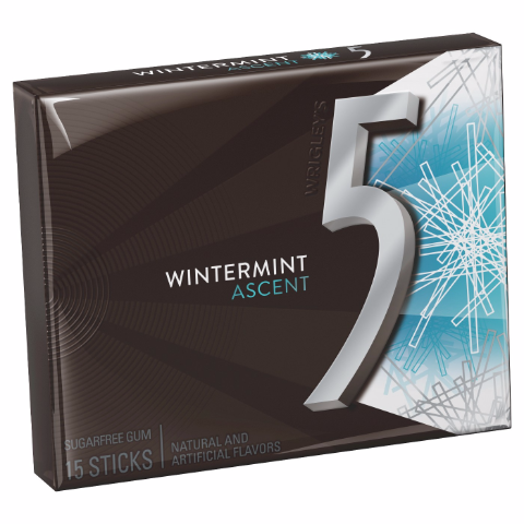 Order 5 Ascent Wintermint Gum 15 Count food online from 7-Eleven store, Wakefield on bringmethat.com