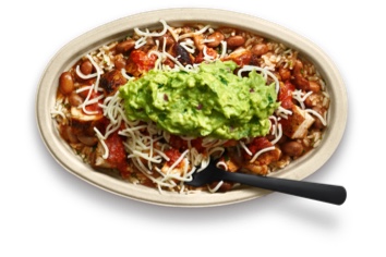 Order Burrito Bowl food online from Chipotle store, The Woodlands on bringmethat.com