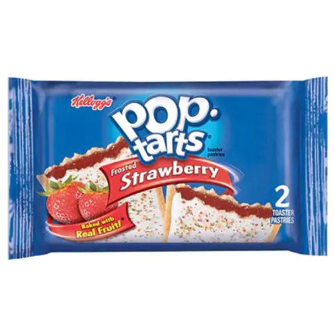 Order Kellogg's PopTart Frosted Strawberry 3.67oz food online from Circle K And Liquors store, Fontana on bringmethat.com