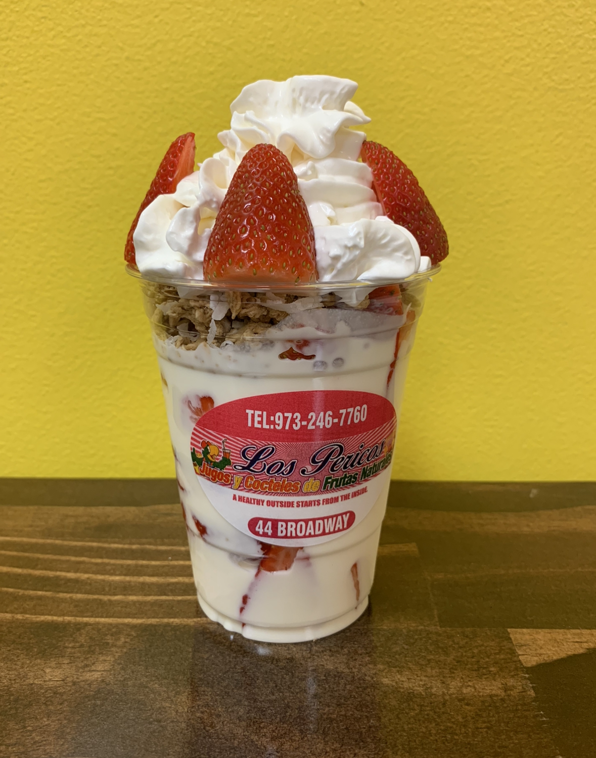 Order Strawberries and Cream food online from Los Pericos store, Passaic on bringmethat.com