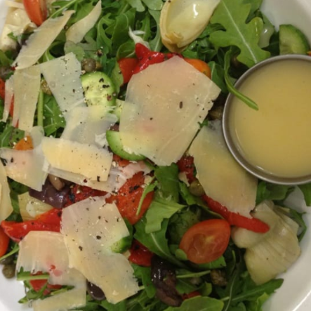 Order Wild Arugula Salad food online from Vienna Cafe store, Los Angeles on bringmethat.com