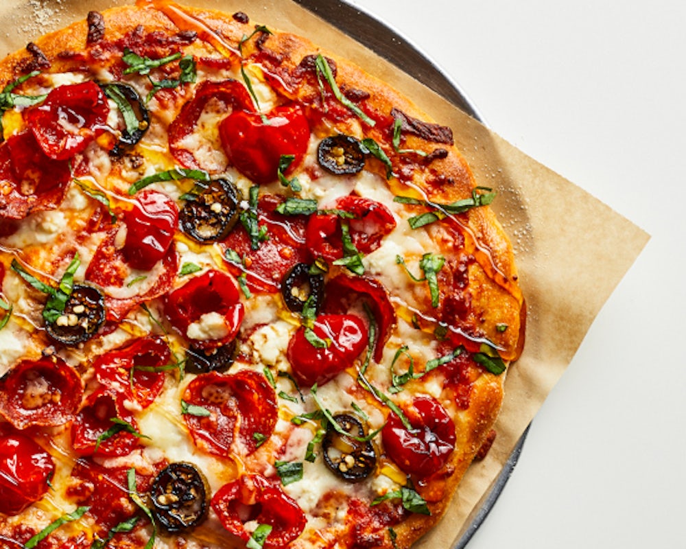 HOT HONEY PEPPERONI PIZZA from Your Pie