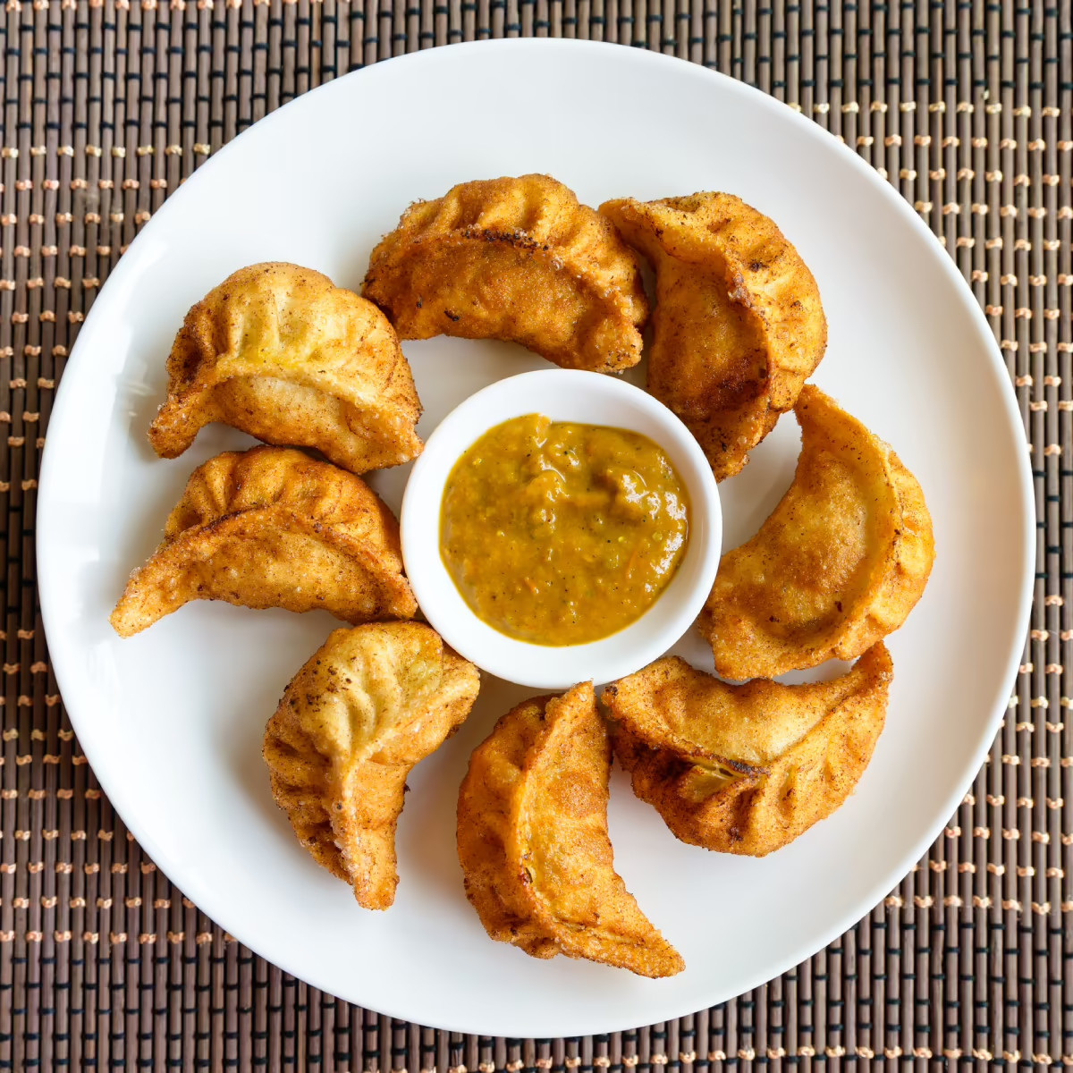 Chicken Fried Momo from Namaste Kitchen
