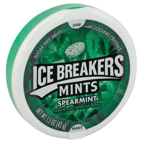 Order Ice Breakers Spearmint Puck 1.5oz food online from 7-Eleven store, Wakefield on bringmethat.com