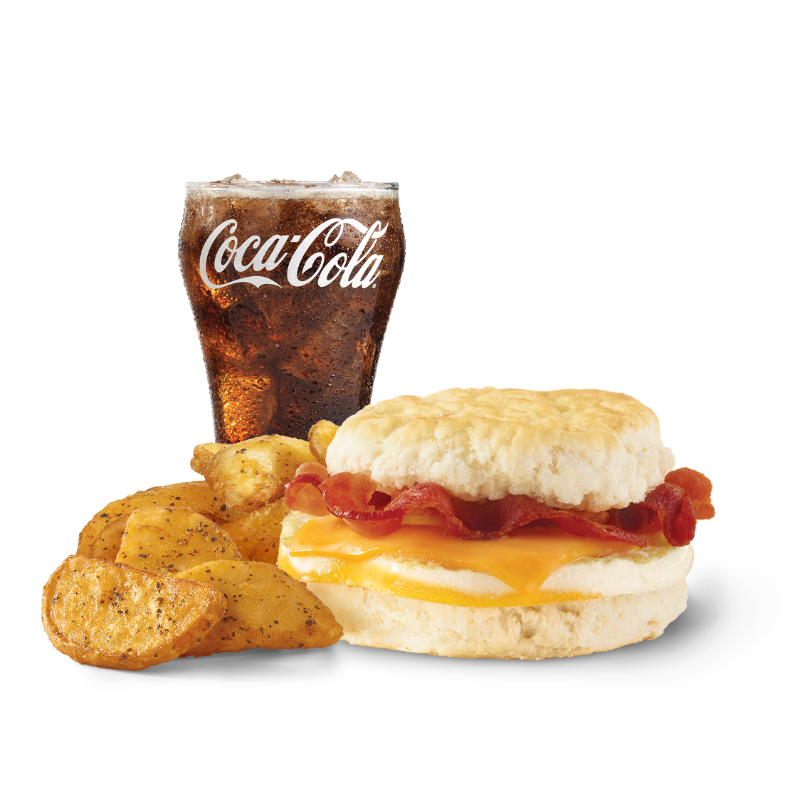 Order Bacon, Egg & Cheese Biscuit Combo food online from Wendy store, Lexington on bringmethat.com