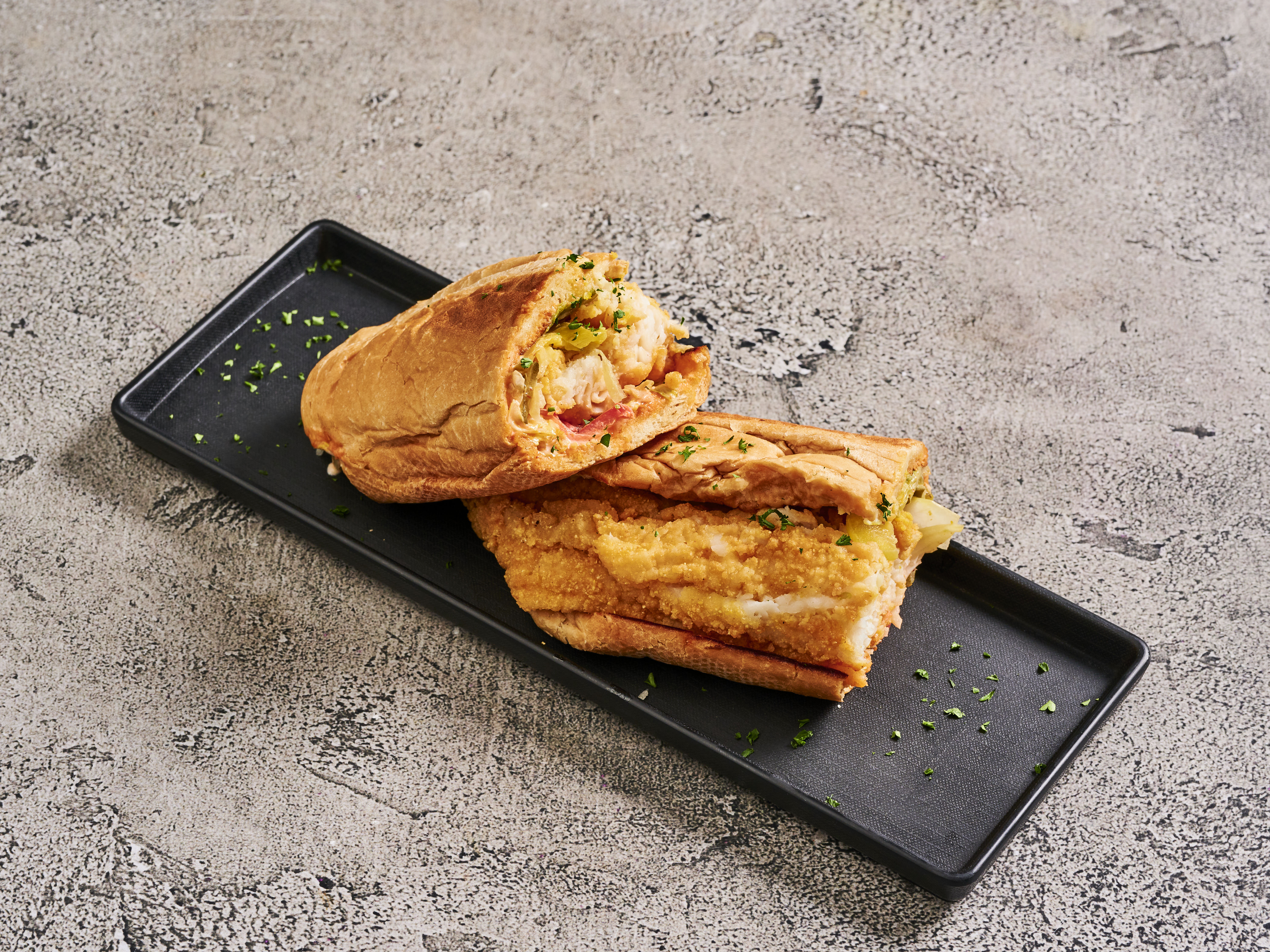 Order Catfish Poe Boy food online from Fat Fish store, Upper Marlboro on bringmethat.com