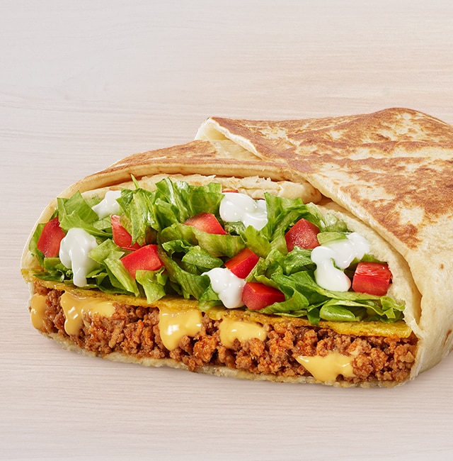 Order Crunchwrap Supreme® food online from Taco Bell store, Proctorville on bringmethat.com