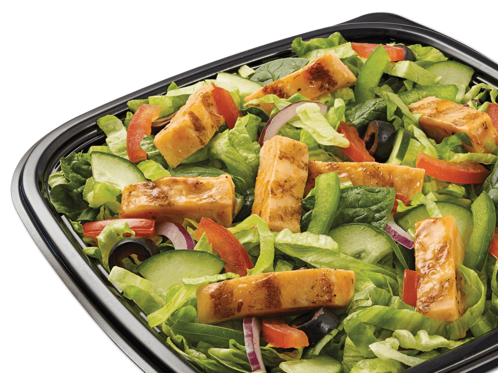 Order Sweet Onion Chicken Teriyaki Chopped Salad food online from Subway Merrick-Blvd store, Queens on bringmethat.com