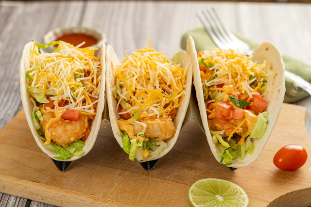 Order Three Tacos food online from Mr. Yummy Taco store, Queens on bringmethat.com