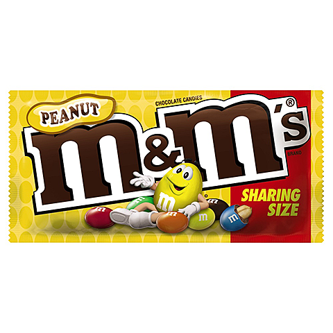 Order M&M Peanut Sharing Size 3.27oz food online from Circle K And Liquors store, Fontana on bringmethat.com