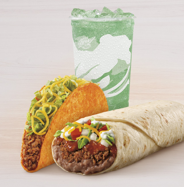Order Burrito Supreme® Cravings Trio food online from Taco Bell store, Cibolo on bringmethat.com