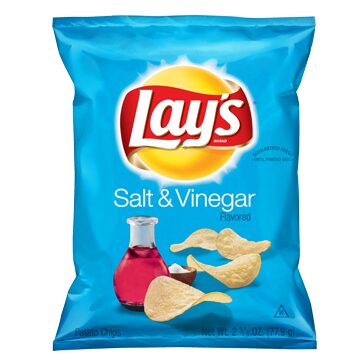 Order Lay's - Salt & Vinegar 2.625oz food online from Sheetz store, Goldsboro on bringmethat.com