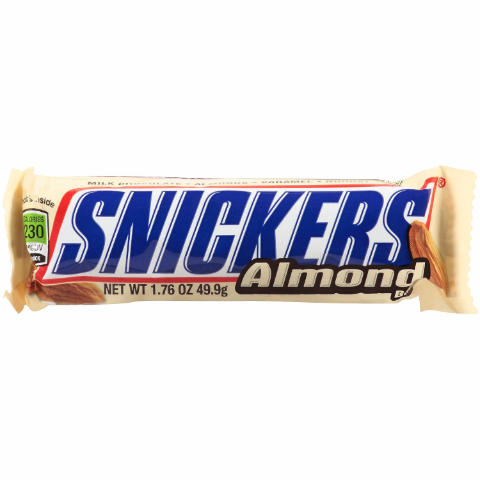 Order Snickers Almond 1.76oz food online from 7-Eleven store, Willis on bringmethat.com