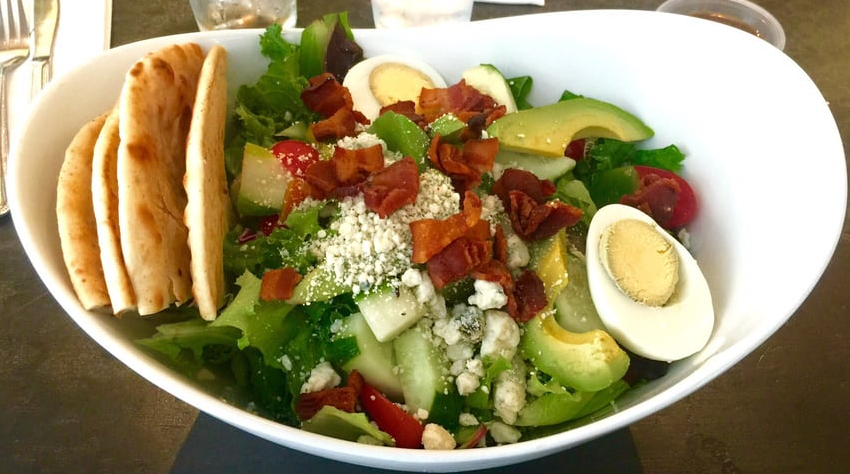 Order Cobb Salad food online from The Kitchen Sink store, New York on bringmethat.com