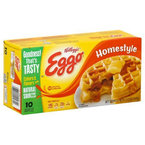 Order Kellogg's Eggo Homestyle Waffles 10 Pack food online from 7-Eleven store, Natick on bringmethat.com