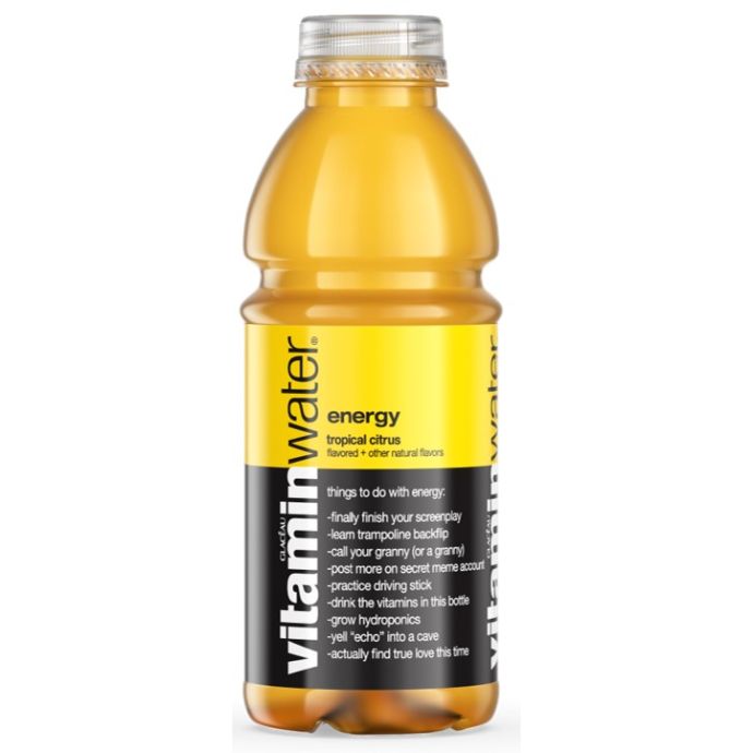 Order Vitamin Water Energy Tropical Citrus 20z food online from 7-Eleven store, Bellflower on bringmethat.com