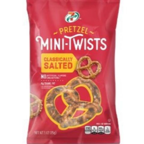 Order 7-Select Mini Twist Pretzels 3oz food online from 7-Eleven store, Wakefield on bringmethat.com