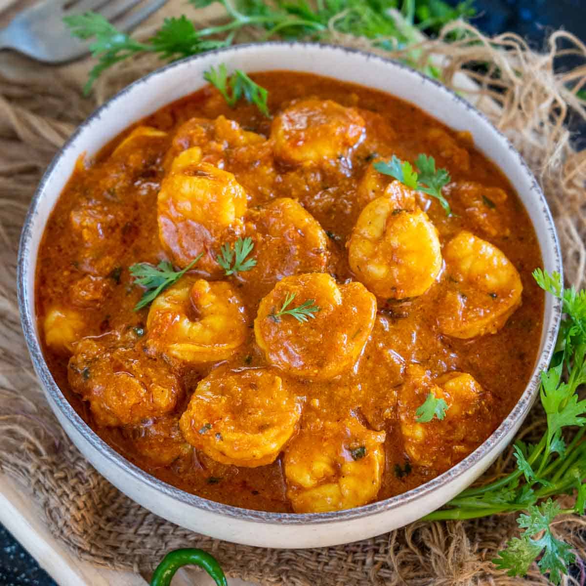 Shrimp Curry from Namaste Kitchen