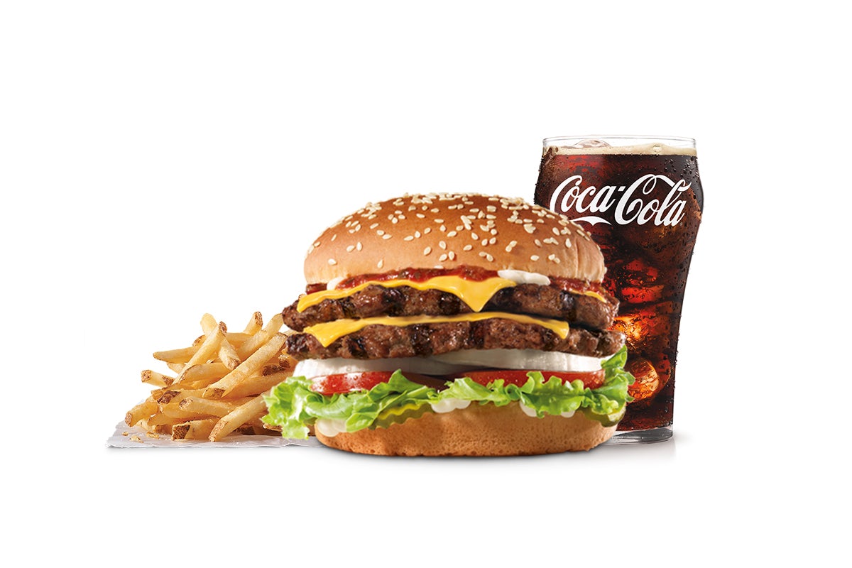 Order Super Star® with Cheese Combo food online from Carl's Jr. store, Phoenix on bringmethat.com