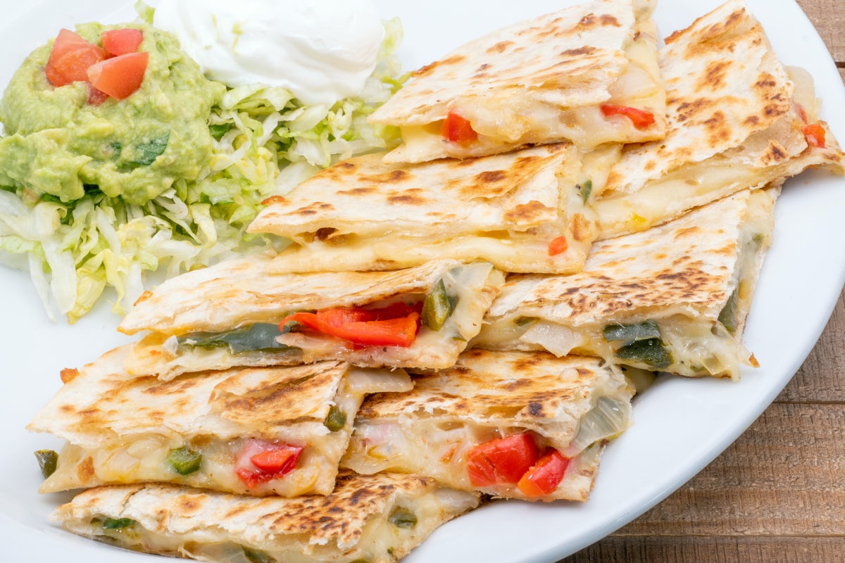 Order Vegetable Quesadilla food online from Uncle Julio's store, Brentwood on bringmethat.com
