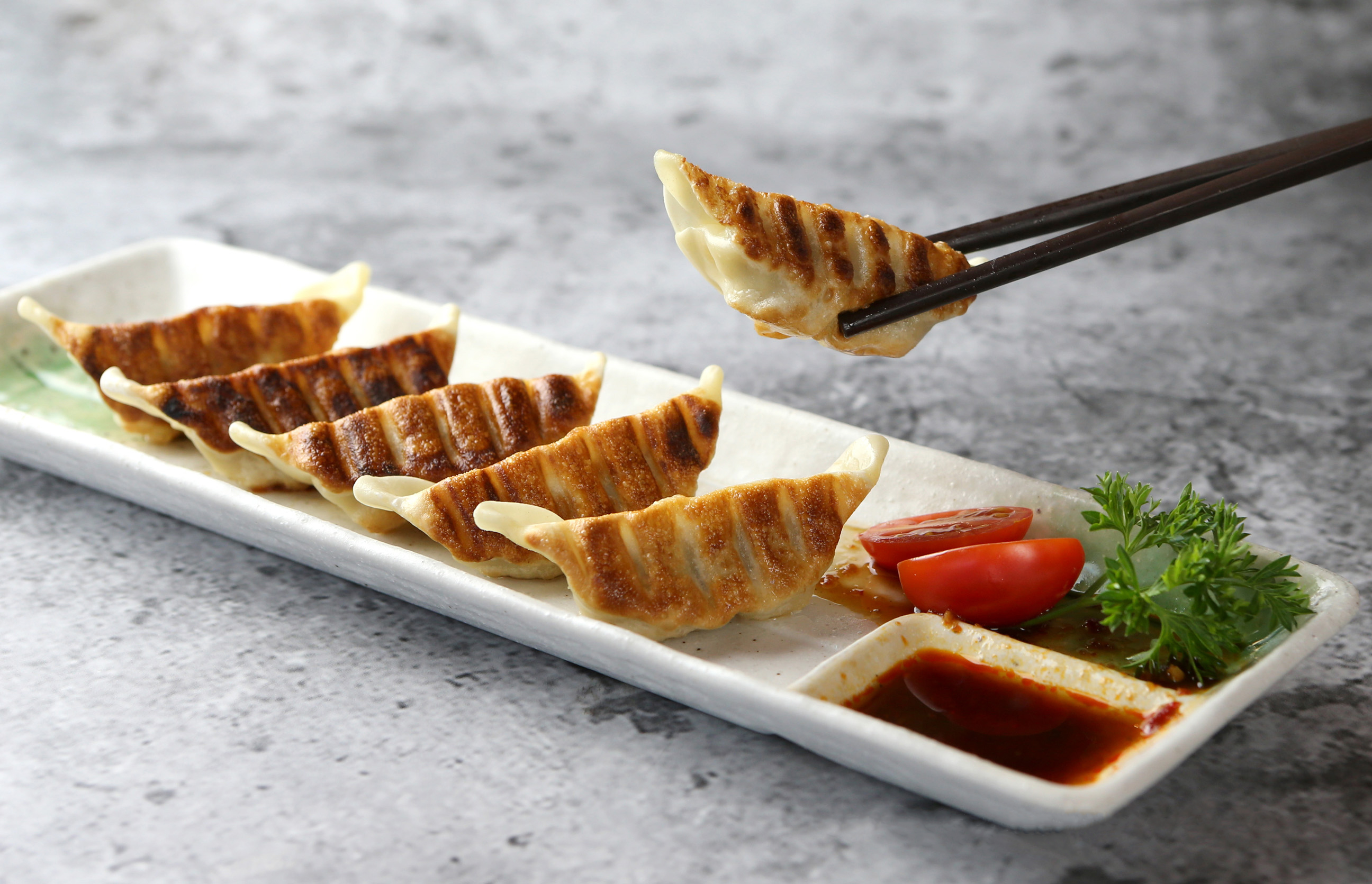 Order Gyoza food online from Zen Bistro store, Millbrae on bringmethat.com