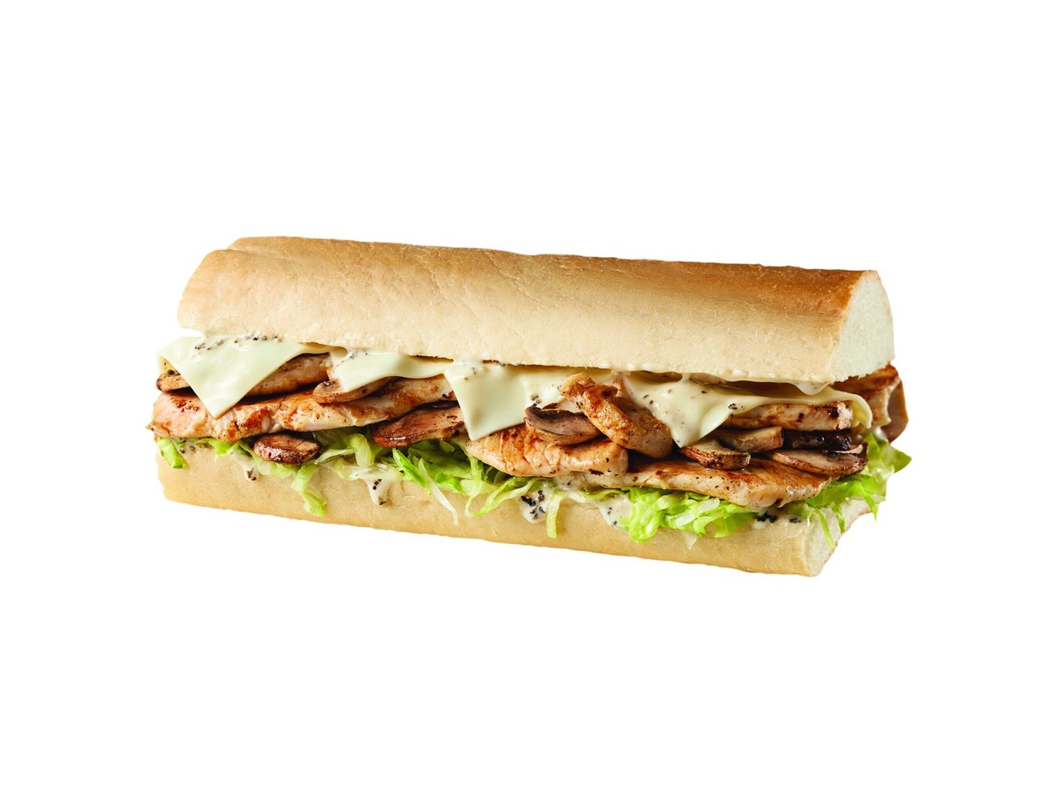 Order Double Peppercorn Chicken (Small) food online from Dangelo Sandwich Shop store, Chicopee on bringmethat.com
