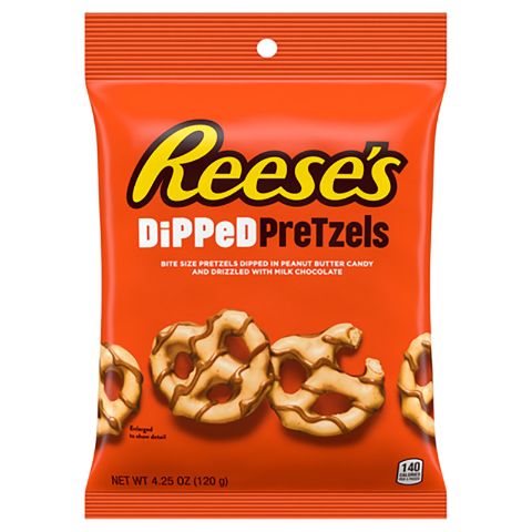 Order Reese's Dipped Pretzels 4.25oz food online from 7-Eleven store, Natick on bringmethat.com