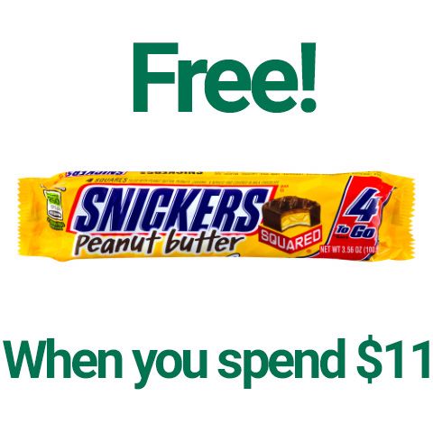 Order Snickers Squared 3.56oz food online from 7-Eleven store, Bellflower on bringmethat.com