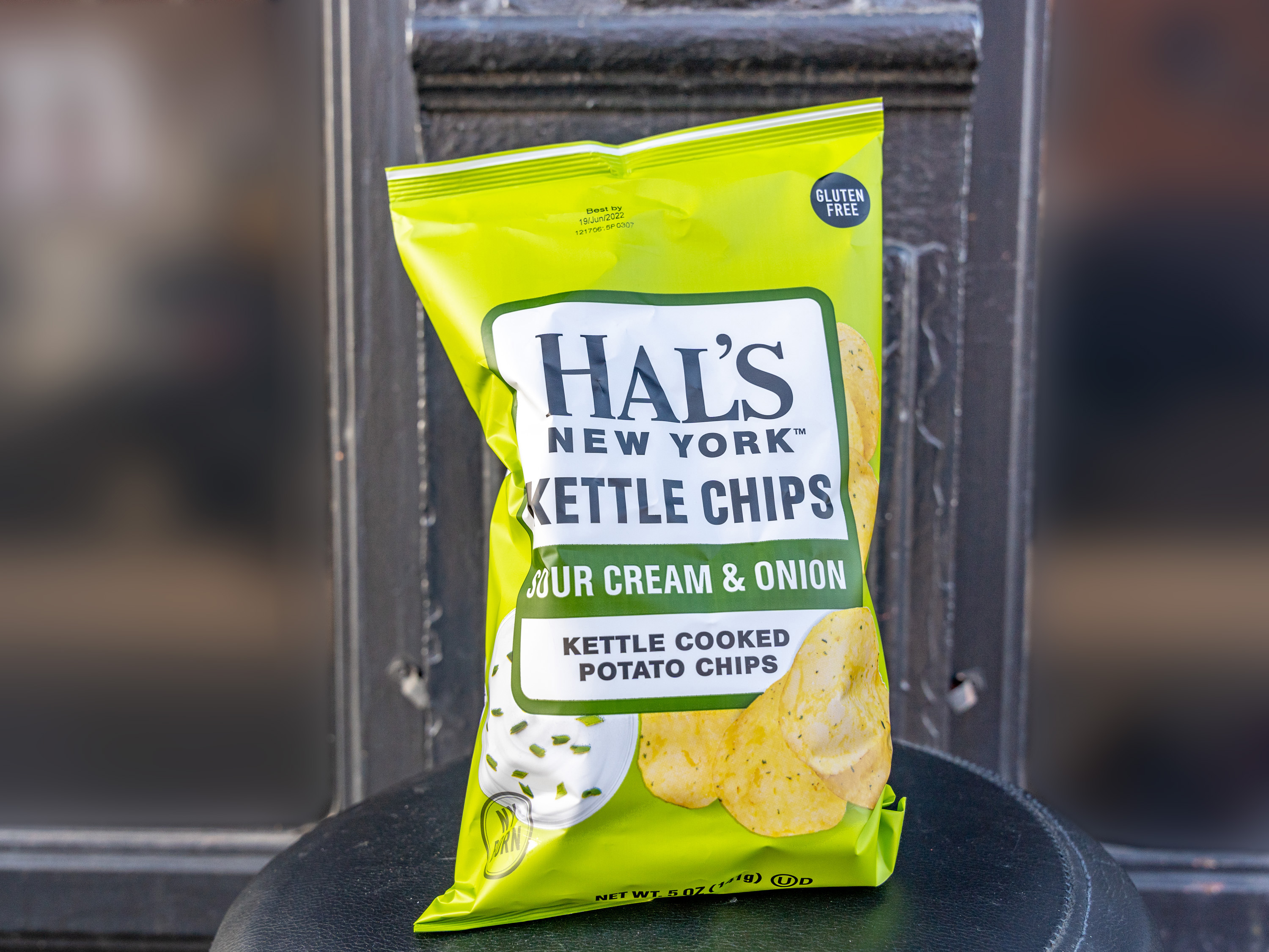 Order hals new york kettle chips sour cream & onion food online from Grocery Shopping Center store, Brooklyn on bringmethat.com