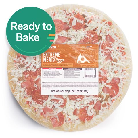 Order Ready to Bake Pizza - 7 Meat food online from 7-Eleven store, Wakefield on bringmethat.com