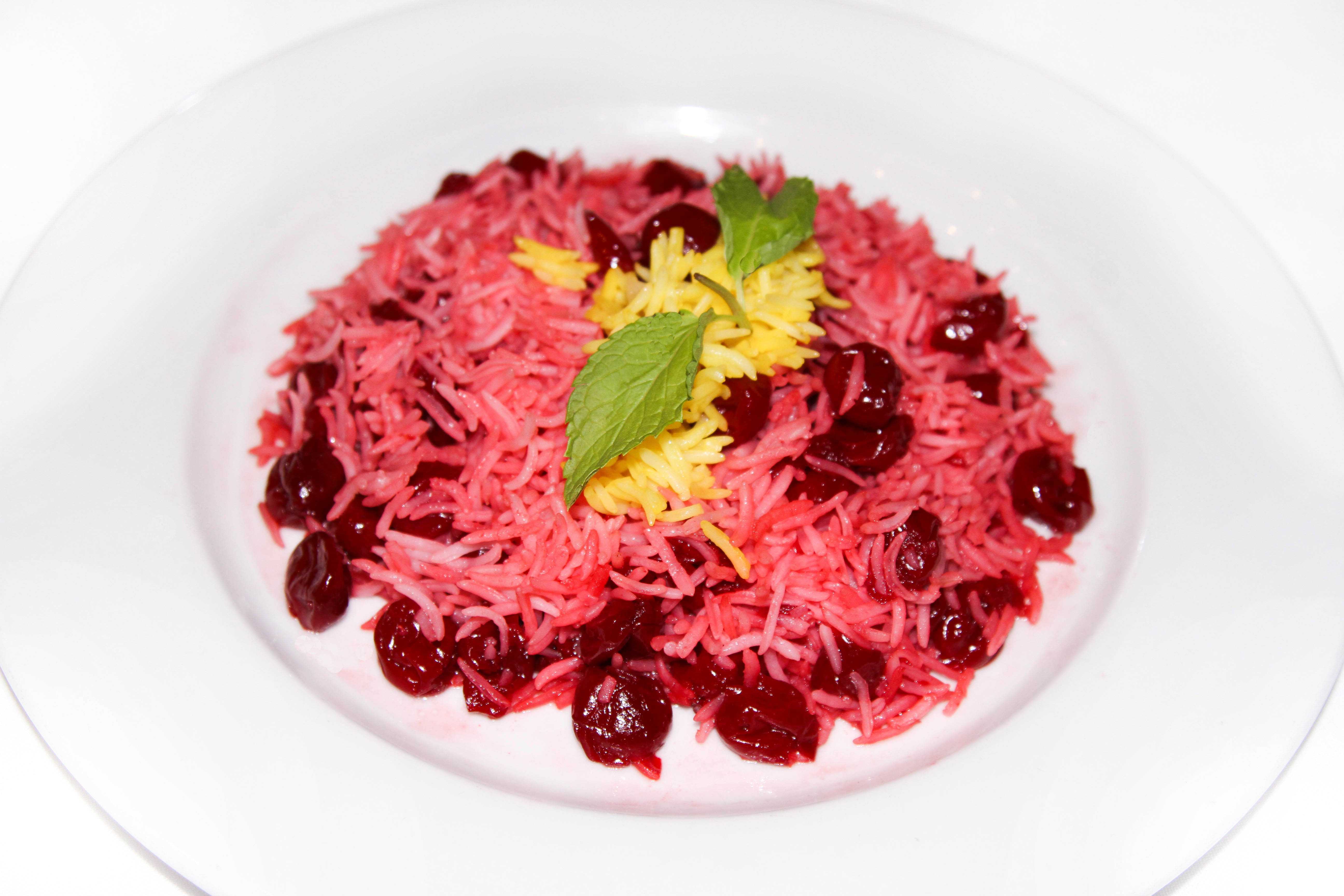 Order Albaloo Polo food online from Shaherzad Restaurant store, Los Angeles on bringmethat.com