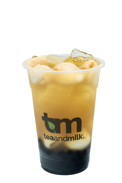 Order Lychee Green Tea food online from Tea and Milk store, New York on bringmethat.com