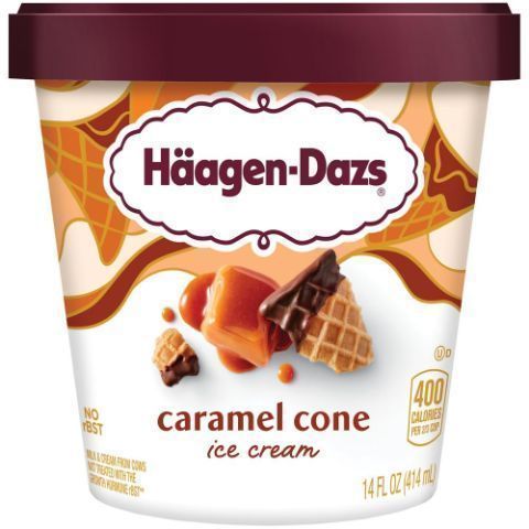 Order Haagen-Dazs Caramel Cone 14oz food online from 7-Eleven store, Arlington on bringmethat.com