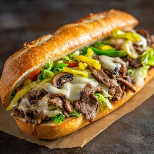 Philly Steak The Workers Sub from TASTY PASTA PIZZA &GRILL