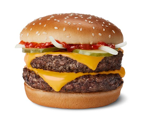 Order Double Quarter Pounder with Cheese food online from Mcdonald store, Lagrangeville on bringmethat.com