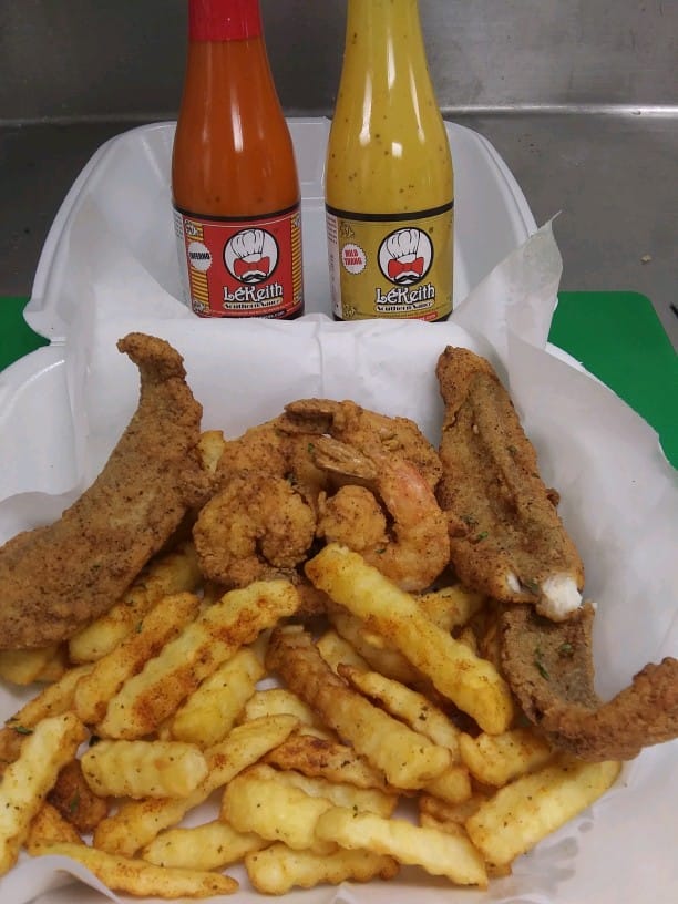 Order 5. 2 Piece Fish food online from Crab Island store, Horn Lake on bringmethat.com