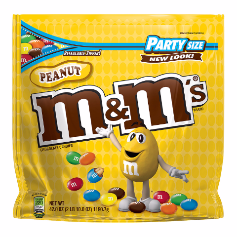 Order M&M Peanut Grab & Go Bag 5.5oz food online from 7-Eleven store, Lynchburg on bringmethat.com