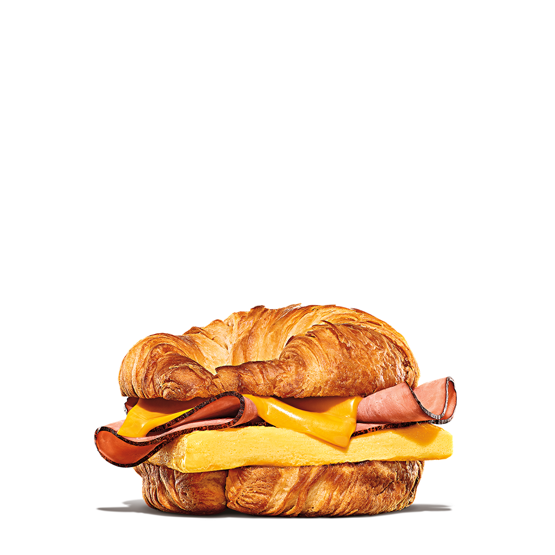 Order Ham, Egg & Cheese Croissan'wich food online from Burger King store, Pittsburgh on bringmethat.com
