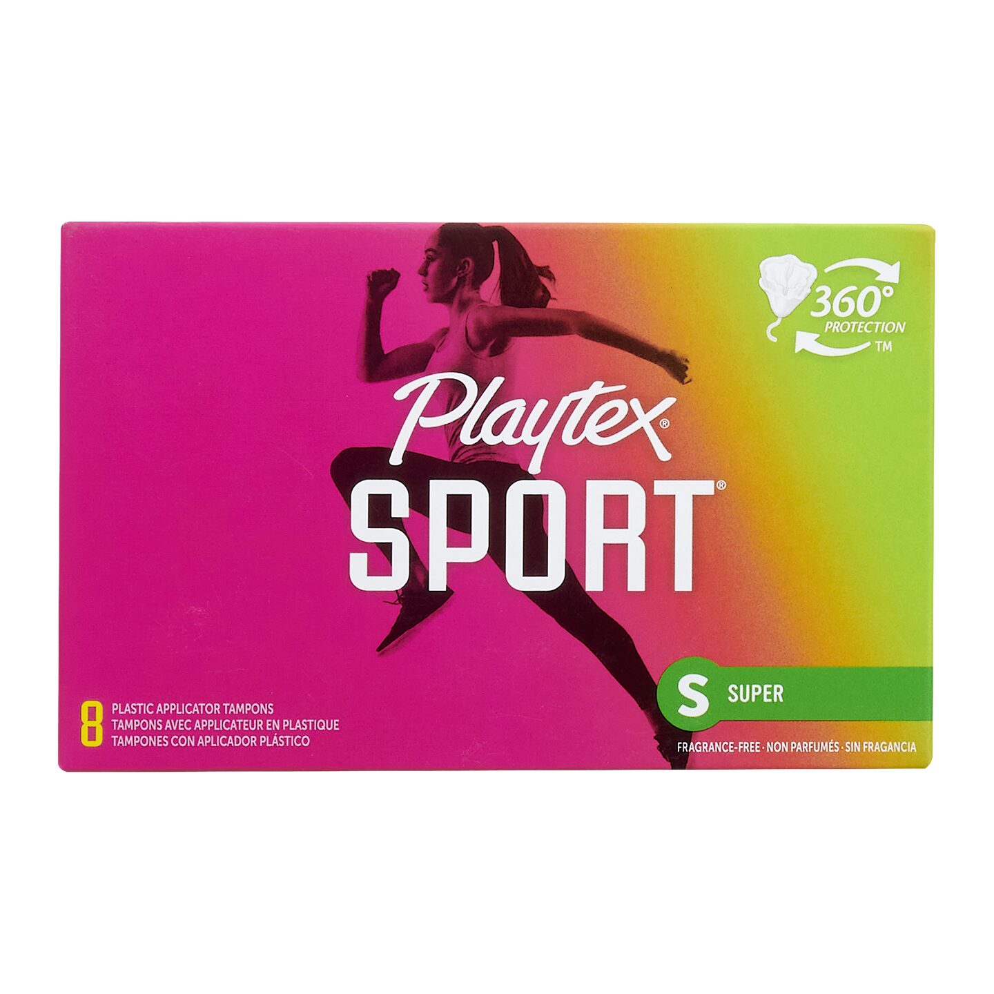 Order Playtex Sport Super - 8 Pack food online from Sheetz store, Goldsboro on bringmethat.com