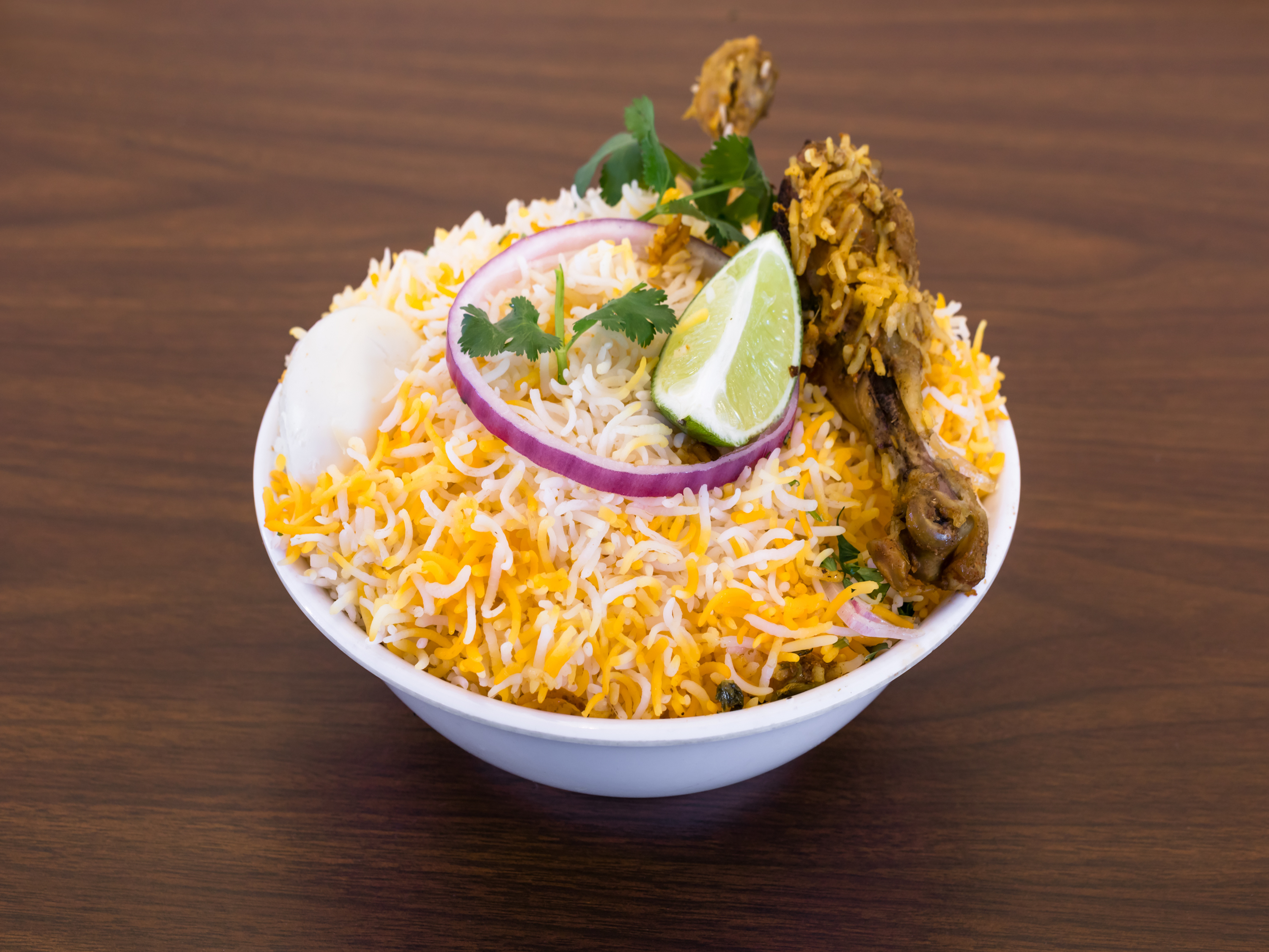 Order Chicken Dum Biryani food online from Cafe Bahar Indian Restaurant store, Kirkland on bringmethat.com